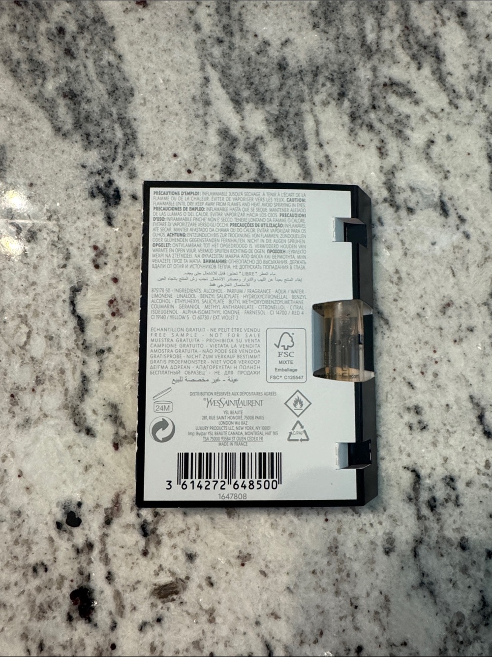 NWT YSL LIBRE Sample Perfume - Picture 2 of 3